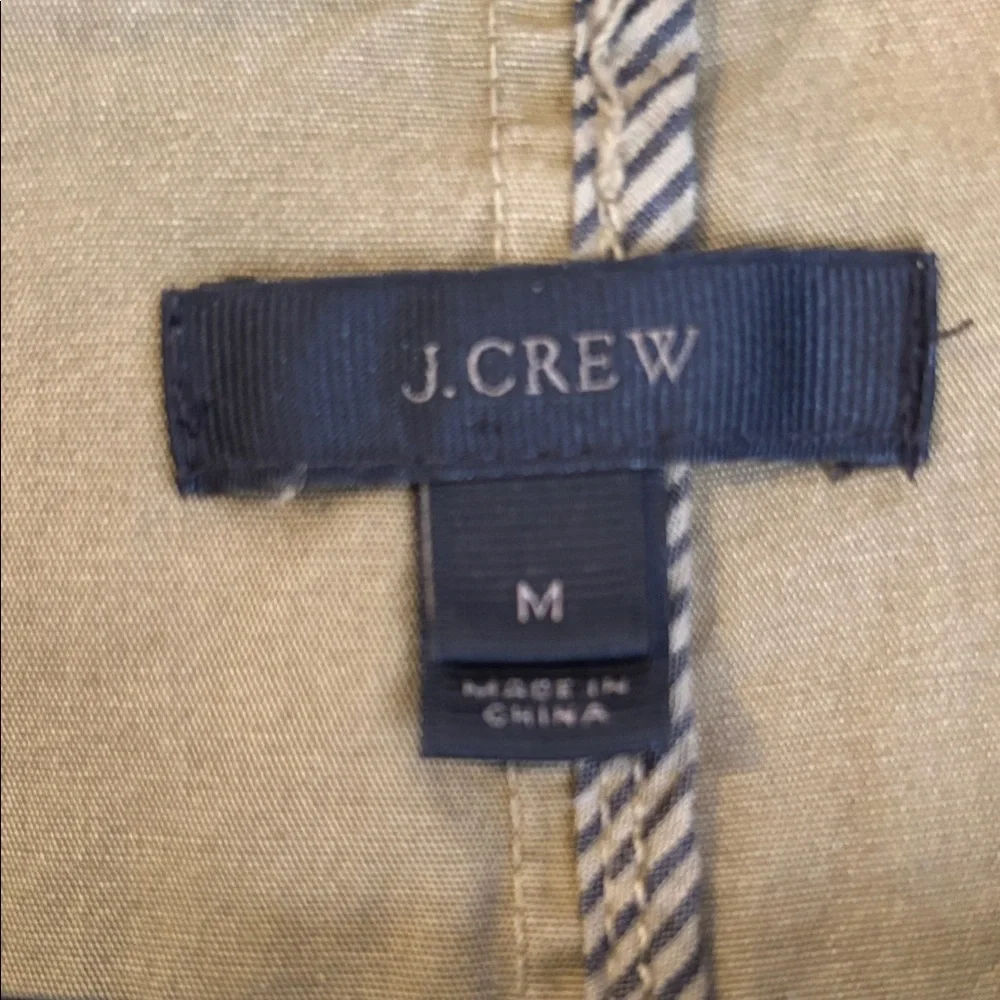 J Crew Olive Hooded Women's Jacket - Picture 3 of 5